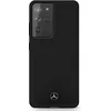 Image de Mercedes-Benz Silicone Back Cover - Geschikt voor Samsung Galaxy S21 Ultra (Ultra-versie) - Zwart