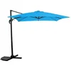 Image de Parasol vrijhangend tuin zweefparasol "Soleil" - 2,5 x 2,5 m - Blauw