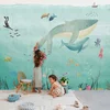 Image de MIMI'Lou Kinderbehang Panorama Behang Walvis Grote Oceaan 400 x 250 cm