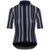 Image de CafÉ Du Cycliste Mona Korte Mouw Wielertrui Blauw L Vrouw