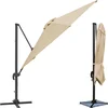 Image de Offset parasol MOLOKAI vierkant 3x3m beige + hoes