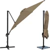 Image de Offset parasol MOLOKAI rechthoekig 3x4m taupe + hoes