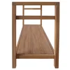 Image de Teak dubbele wastafel 120cm DEWI