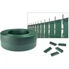 Image de Casanoov Pvc Lamellen Voor Tuinschermen   Flexibele Op Rol Baldo Groen 100m X 46mm - Met Clips