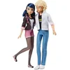 Image de Bandai - Miraculous - Wonderbaarlijke speelgoedset - Pack 2 Marinette en Adrien poppen - Crush Pack - Miraculeuze beeldjes 26cm - beeldjes voor kinderen Marinette Adrien - Kinderspeelgoed 4 jaar oud en + - P50377