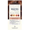 Image de Permanente kleur Phyto Paris PHYTOCOLOR Nº6.34 Rubio Oscuro Cobrizo