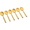 Image de Set van 6 Kleine lepels NILS - Goud