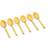 Image de Set van 6 Kleine lepels EMUND - Goud
