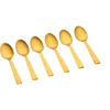 Image de Set van 6 Kleine lepels TELMO - Goud