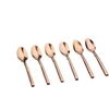Image de Set van 6 Kleine lepels OLAF - Copper