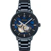 Image de Pierre Lannier Trio 333D469 Horloge - Staal - Blauw - Ø 42 mm