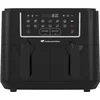 Image de Airfryer Olievrije Friteuse CONTINENTAL EDISON - CERFRSH24002CB - 9 L - Dubbele manden - 2400W - Zwart