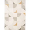 Image de sweeek - Interieur tapijt, retro patroon, crème korte haren