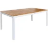Image de sweeek - Tuintafel senora acacia met afgeronde hoeken, 8 plaatsen, 160 x 90 x 75 cm