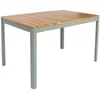 Image de sweeek - Tuintafel senora acacia met ronde hoeken, 6 plaatsen, 120 x 80 x 75 cm