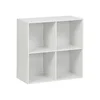 Image de sweeek - Decoratieve opbergmodule houtdecor 4 vakken 70cm - kompo