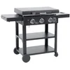 Image de sweeek - Gasplancha 3 branders roestvrij staal 12kw met trolley - raoul