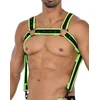 Image de Cut4Men - Harnas - Tuigje - Neo - Neon/Zwart