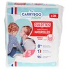 Image de Carryboo Natural Slipjes 28 Slipjes Maat 5 (12-18 kg)