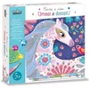 Image de Crea Lign Diamond Painting Paarden - vanaf 5 jaar - 2260 stentjes - knutselpakket - 3 kaarten