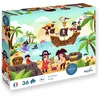 Image de Sentosphère puzzel piraten kinderpuzzel 36 stukjes educatief karton.