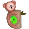 Image de PABOBO Koala Slaaptrainer Kinderen - 3-in-1 LED Kinderwekker - Instelbare Nachtlamp - Bruin