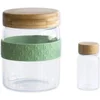 Image de Lunchbox 2 Delig, Glas, 700 ml/50 ml - Pebbly