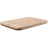 Image de Pebbly - Brood- of Snijplank 34x23,5 cm met Sapgeul - Bamboe - Crème