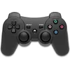 Image de Freaks and Geeks Retro Draadloze Controller voor PS3 - Dubbele Trilmotor - 1 meter Kabel - Zwart