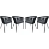 Image de sweeek - Tuinstoelen, santos, set van 4