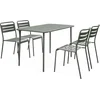 Image de sweeek - Tuintafel en 4 stoelen metaal - amélia