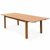 Image de sweeek - Uitschuifbare houten tuintafel 180-240cm - almeria