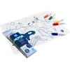 Image de SuperPetit Placemat set - Barrier Reef - Onderzee Avontuur incl. 1 siliconen set + 5 stiften + 1 armband