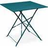 Image de sweeek - Inklapbare bistrotafel - emilia carrée - vierkante tafel 70x70cm in gepoedercoat staal