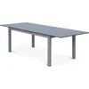 Image de sweeek - Uitschuifbare tafel - chicago - tafel en aluminium 175/245cm avec extallonge