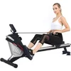 Image de ISE Roeimachine inklapbaar - Opvouwbare Indoor Roeitrainer - Roeiapparaat 8 Weerstanden Fitness - Sport Cardiotraining