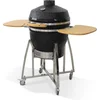 Image de sweeek - Keramische houtskoolbarbecue - kamado - ø54,5cm - inclusief accessoires - zwart