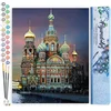 Image de Figured'Art Schilderen op Nummer Volwassenen canvas Rusland - Handwerk acrylverf Kit DIY Compleet - 40x50cm zonder frame