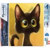 Image de Figured'Art Diamond Painting set Volwassenen 40x50 cm Verrast chatten - 5D DIY Art full drill vierkante diamant - Opgerold canvas
