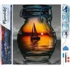 Image de Figured'Art Diamond Painting set Volwassenen 40x50 cm Zeilboot en vaas - 5D DIY Art full drill vierkante diamant - Opgerold canvas