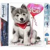 Image de Figured'Art Diamond Painting set Volwassenen 40x50 cm Hond ik hou van jou - 5D DIY Art full drill vierkante diamant - Opgerold canvas