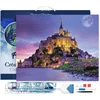 Image de Figured'Art Diamond Painting set Volwassenen 40x50 cm met lijst Mont Saint Michel - 5D DIY Art full drill vierkante diamant - Canvas al ingelijst