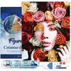 Image de Figured'Art Diamond Painting set Volwassenen 40x50 cm met lijst Rozengezicht - 5D DIY Art full drill vierkante diamant - Canvas al ingelijst