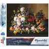 Image de Figured'Art Diamond Painting set Volwassenen 40x50 cm Bloemen en Fruit - Severin Roesen - 5D DIY Art full drill vierkante diamant - Opgerold canvas