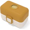 Image de "MONBENTO Kinderen Lunchbox 800ml   BPA-vrije en Duurzame Bento Box - Okergeel - Ideaal voor School en Uitjes"