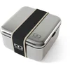 Image de Monbento Sense L Bentobox - Lunchbox - 1 L - RVS - Zwart