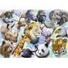 Image de Animal Heads Puzzel 500 Stukjes