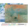 Image de Figured'Art Schilderen op Nummer Volwassenen met lijst - Monet Zonsopgang - Handwerk acrylverf Kit DIY Compleet - 40x50cm Canvas al ingelijst