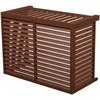 Image de DECOCLIM - Airco omkasting warmtepomp cover buitenunit (H68 x 90 x D45 cm) - Ombouw - Hout - Small