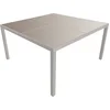 Image de CAGLIARI taupe textilene tuinset 8 zitplaatsen - taupe aluminium